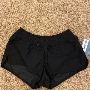 old navy black swim shorts
